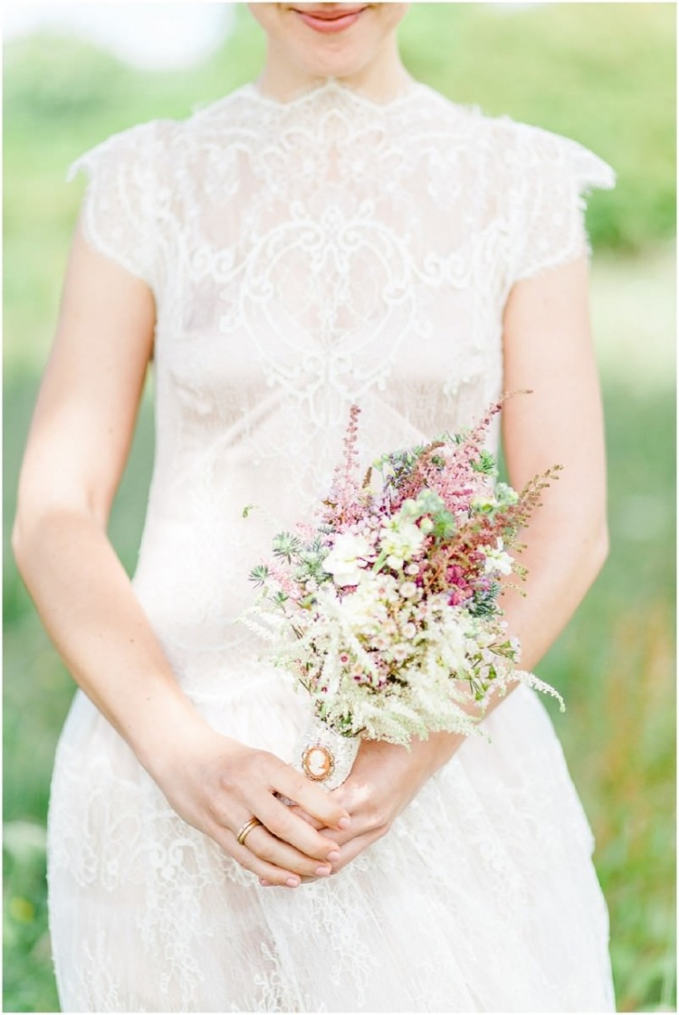 2-spring-wedding-bouquet-rustic-boho-cameo-brooch