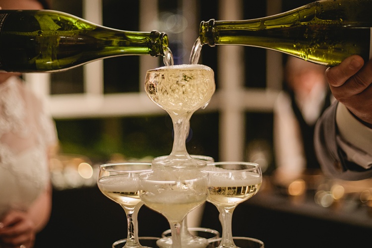 36-intimate-St-Kilda-outdoor-wedding-champagne-tower