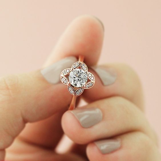 Floral-inspired-rose-gold-engagement-ring-mrs2be