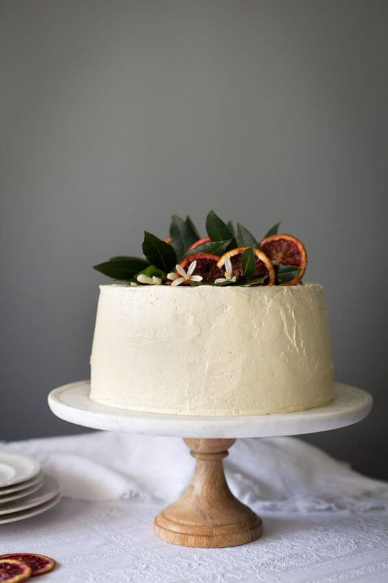 Winter-Wedding-Cake-Single-Tier-Minimal