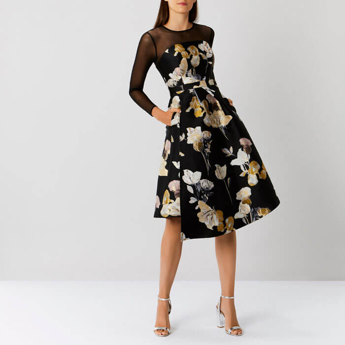 Printed Dresses for Autumn Wedding Guests