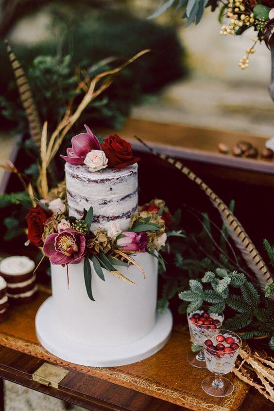 Autumn Wedding Cake Inspiration