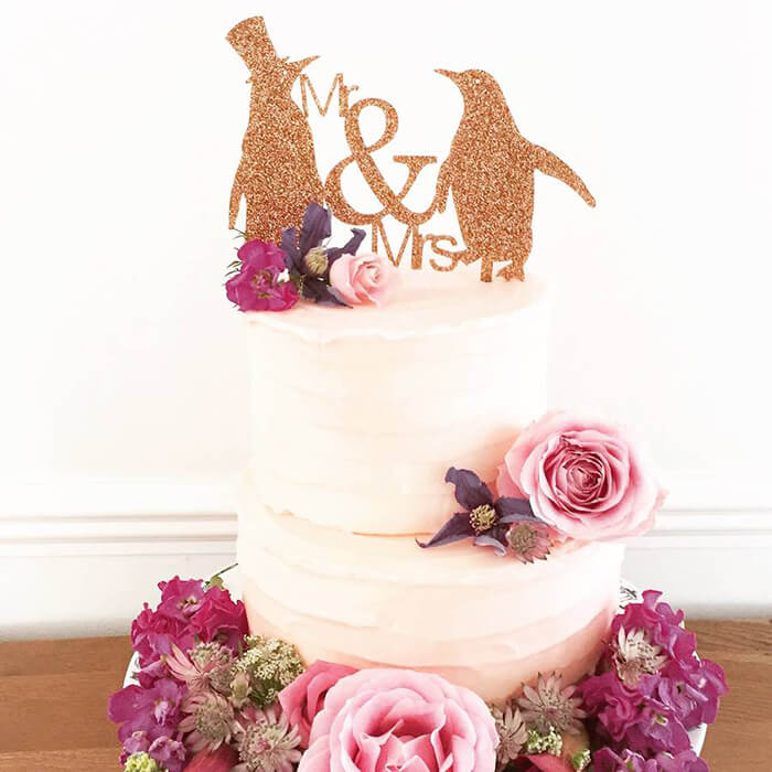 Quirky Wedding Cake Toppers