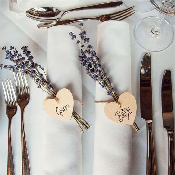 herb wedding favours