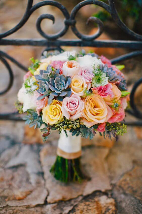 spring wedding bouquets