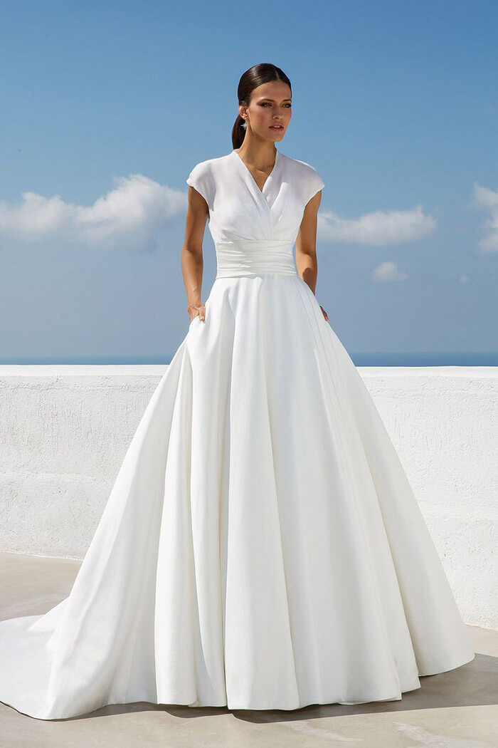 Minimal Bridal Gowns