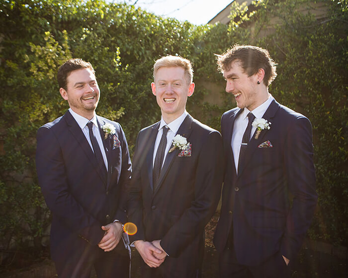 Grooms suits 