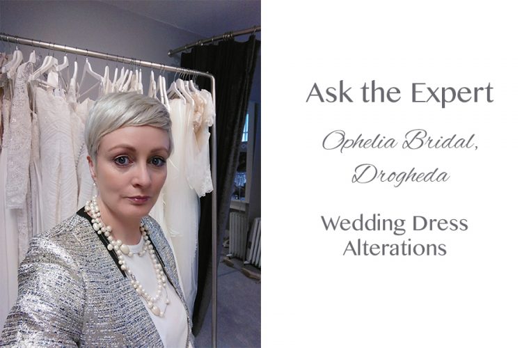 wedding dress alterations, Ophelia Bridal