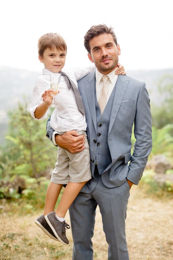 grooms grey suits