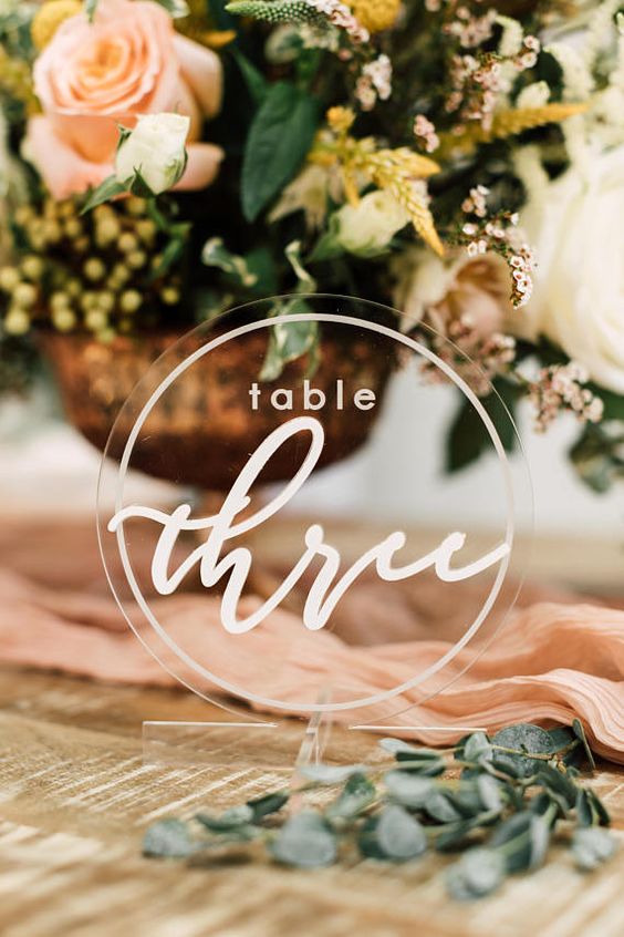 table numbers 