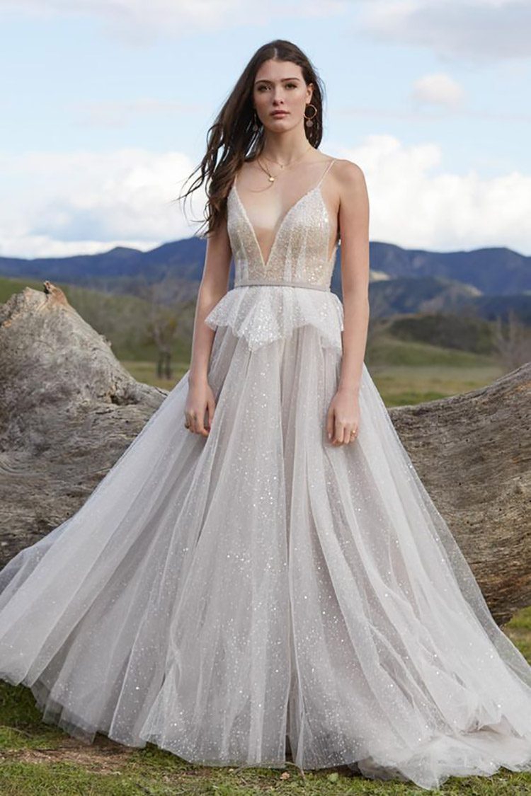 Sparkle wedding dress