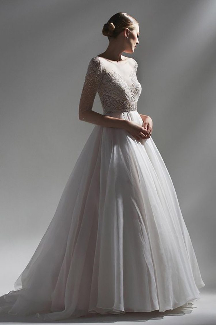 Sparkle wedding dress