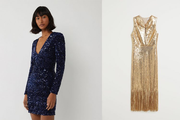 Sparkly Bridesmaids Dresses from the High Street