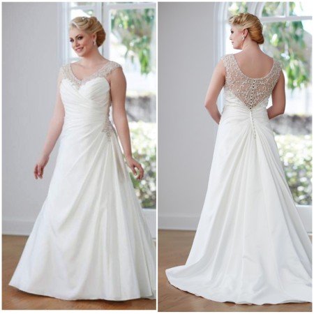 8 Perfect Plus Size Wedding Dresses Collections